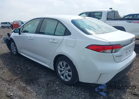 2025 Toyota Corolla Hybrid Le from USA, damaged, VIN JTDBCMFE0SJ038528